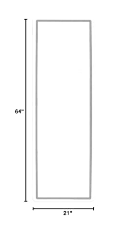 Full Length Standing Mirror with LED Lights