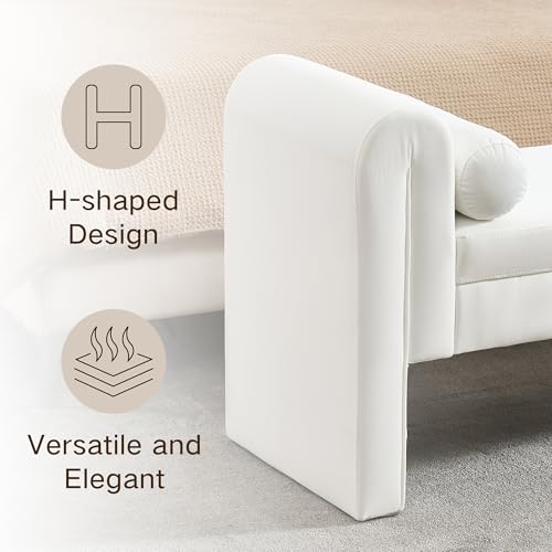 Modern Velvet Bench for Bedroom 60.5"