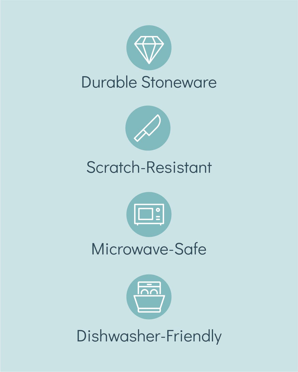 Ultra Chic Matte Black Dinnerware Set - Black Stoneware Dinnerware for 4-16 pcs. Dishwasher & Microwave Safe - Plates and Bowls