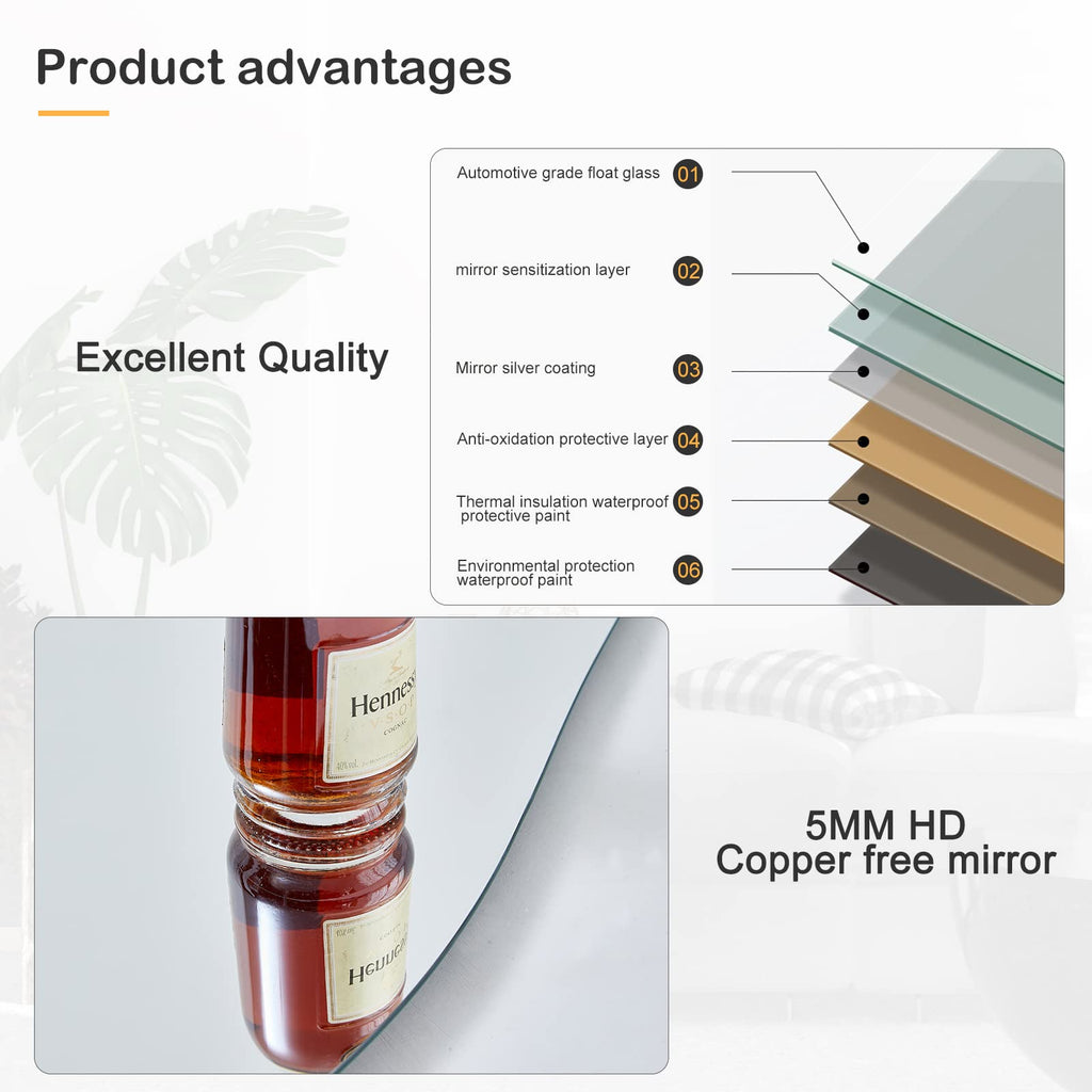 Honyee Full Length Mirror 63" x 24"