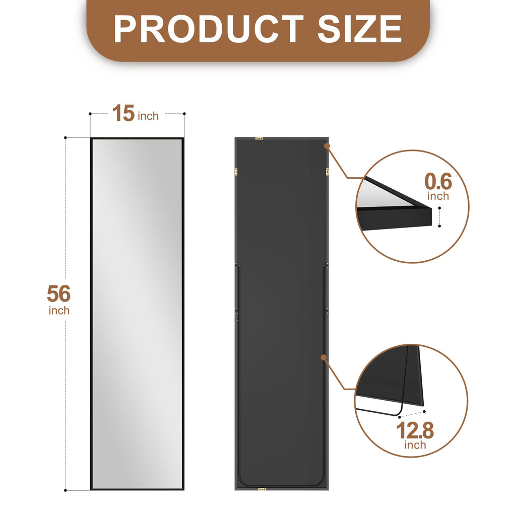 Delma Wall Full Length Standing Mirror