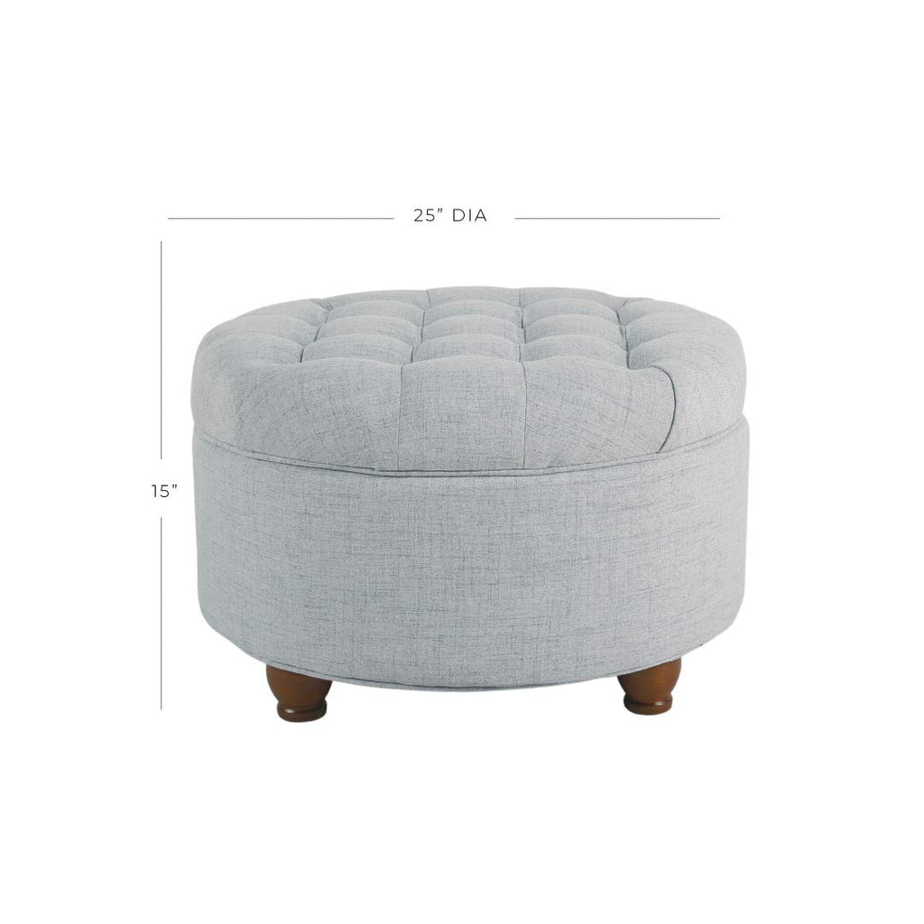 Ottoman with Storage for Living Room & Bedroom