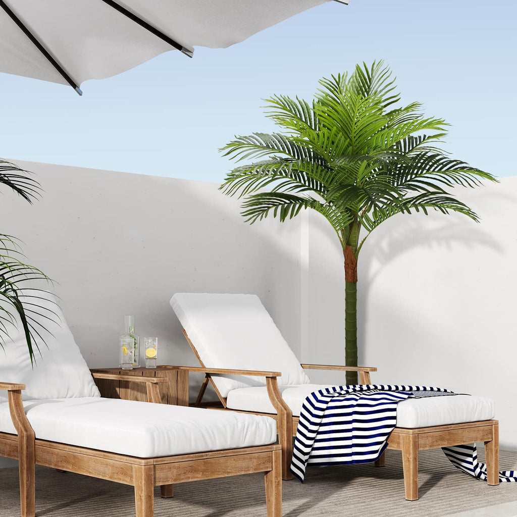 FLOWORLD Palm Tree Artificial Tropical Plant 6FT