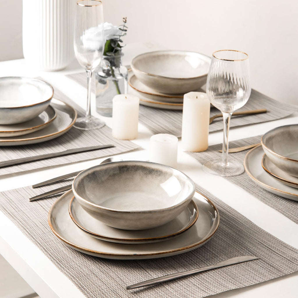 AmorArc Handmade  Ceramic Dinnerware Sets (24pc)