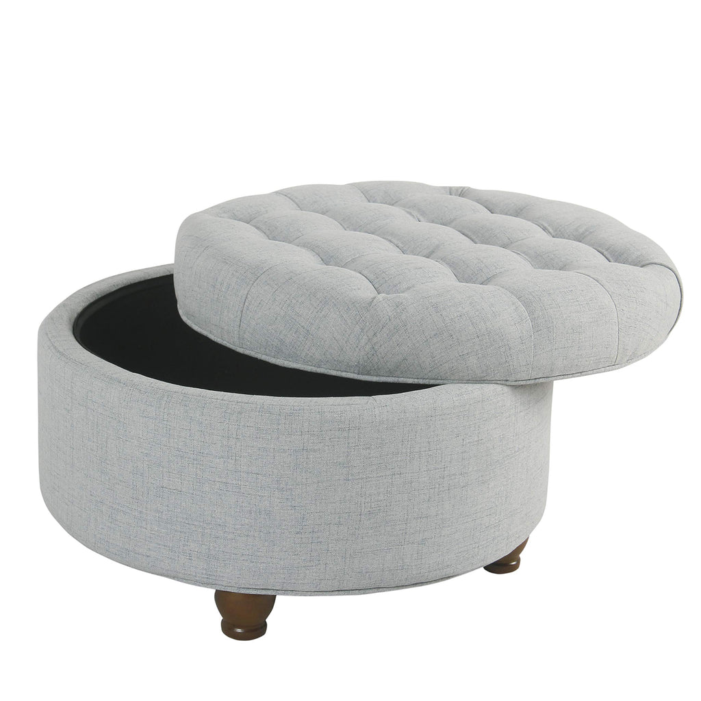 Ottoman with Storage for Living Room & Bedroom