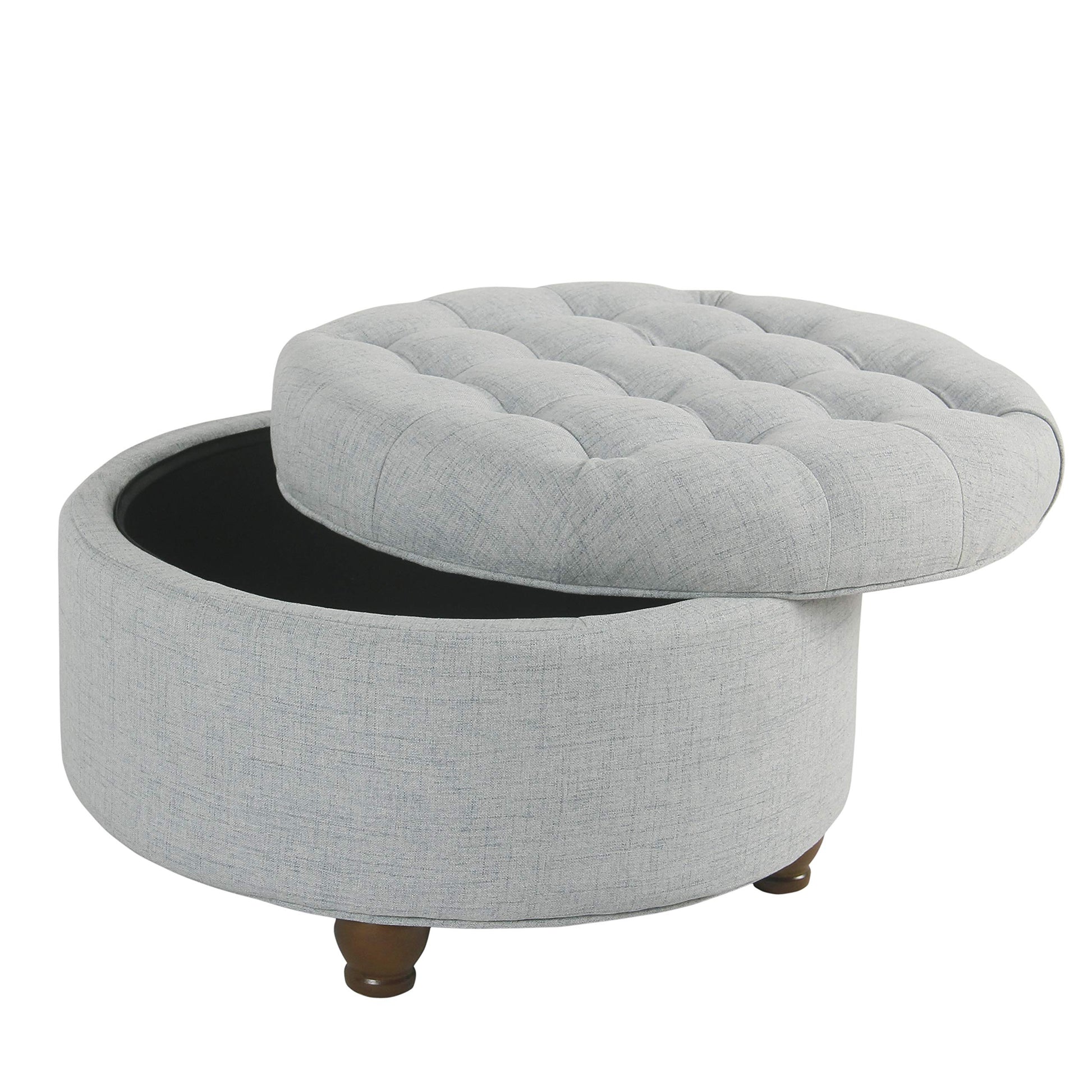 Ottoman with Storage for Living Room & Bedroom