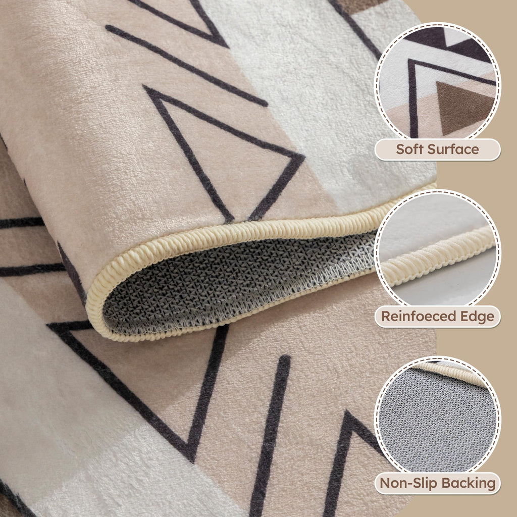 Large Mosaic Living Room Rug 8x10 Feet