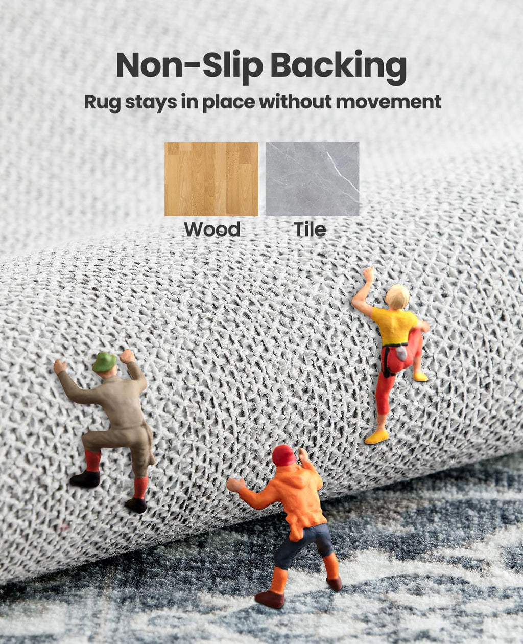 AMADA  Washable Large Rug