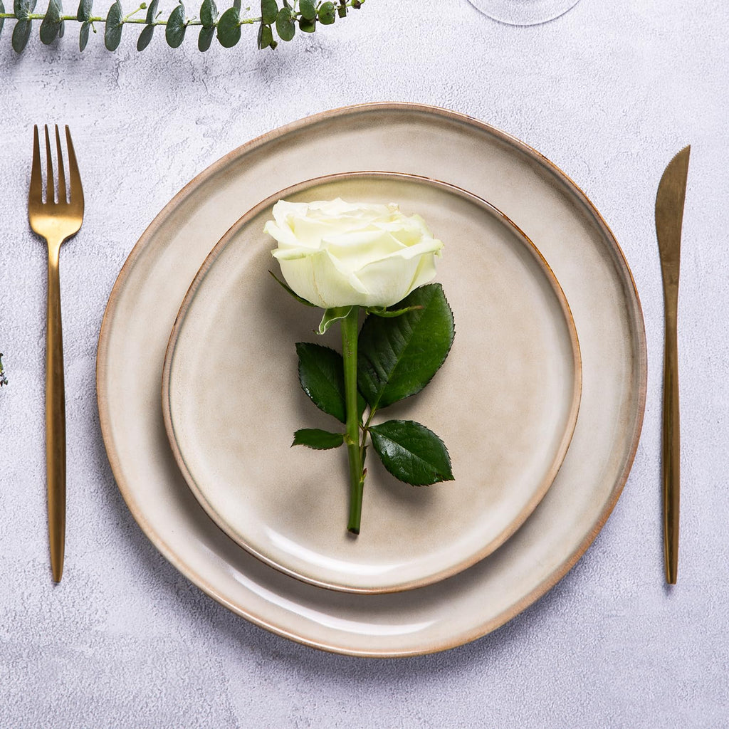 AmorArc Handmade  Ceramic Dinnerware Sets (24pc)