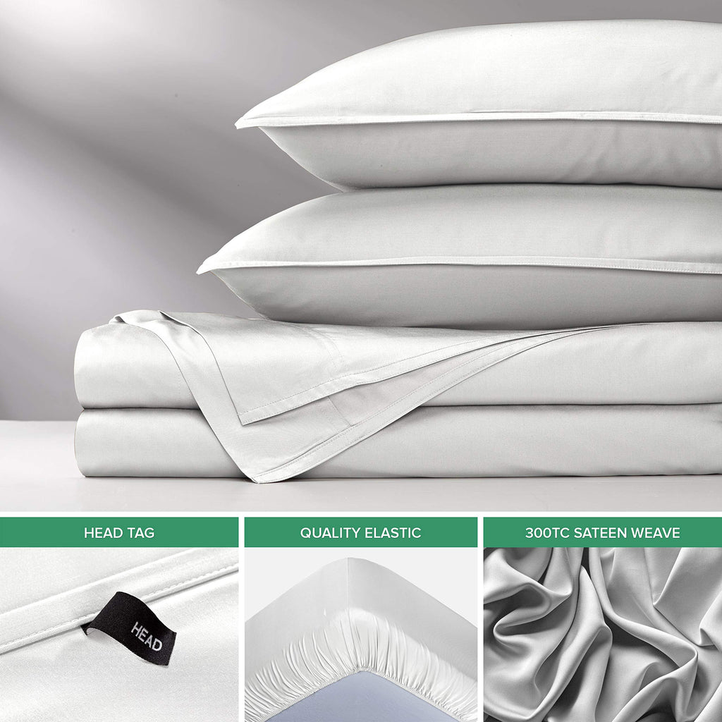 Luxuriously Soft & Cooling 100% Organic Bamboo Bed Sheet Set