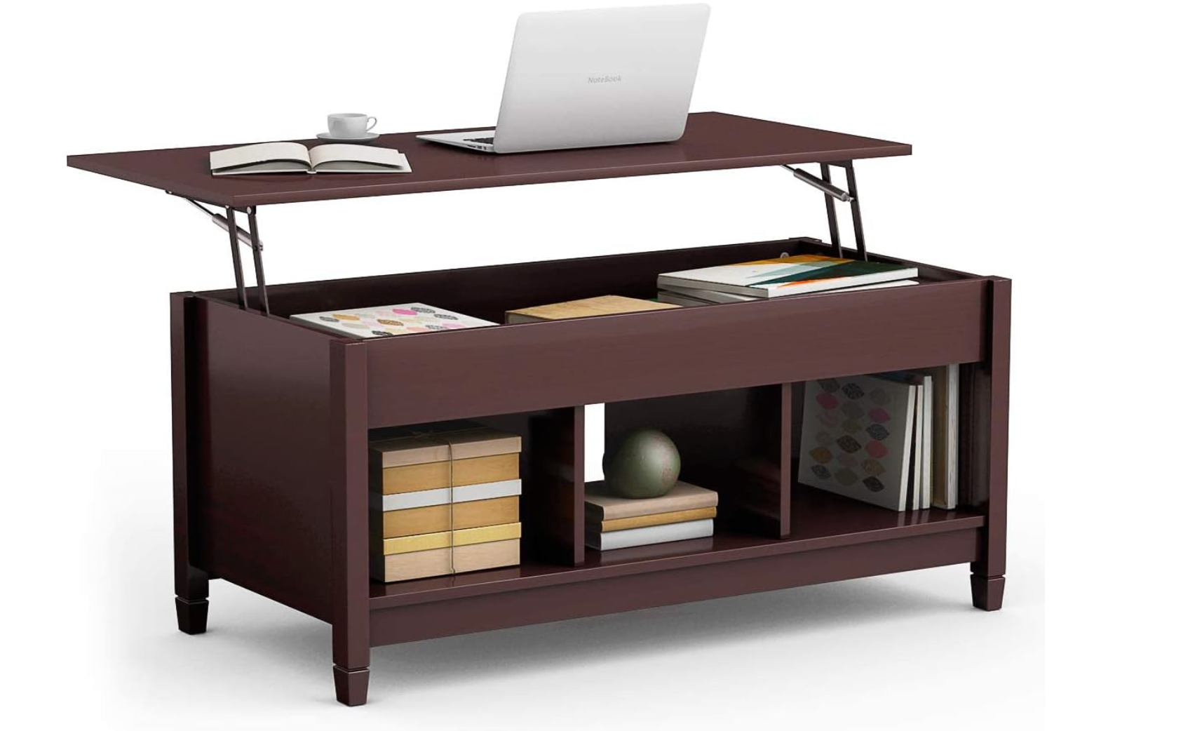 Tangkula Wood Lift Top Coffee Table